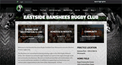 Desktop Screenshot of bansheerugby.com
